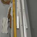 Portable Folding Exercise Bar for Barre, Balance and Ballet Home Workouts, Strong Freestanding Stable Design (White)