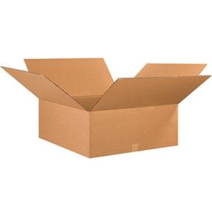 PARTNERS BRAND 26x26x10 Corrugated Boxes, Large, 26L x 26W x 10H, Pack of 10 | Shipping, Packaging, Moving, Storage Box for Home or Business, Strong Wholesale Bulk Boxes
