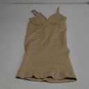Strapless Slip Shapewear Slip Dress for Women Under Dress Shapewear Women's Full slips Tummy Control (Beige) S