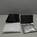 Faceplate for PS5 Pro Disc Edition with RGB Light Strip and Dust Filter with Cooling Vents DOBEWINGDELOU 400+ Effects LED Light Ring Console Face Plate Cover DIY Decoration Kit Accessories Black (Blalck)