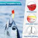 Advent Calendar Fishing 2025 Christmas Countdown  24 Days Lures Gift Set for Adults, Teens, Men, Women, Boys & Girls, Premium Box with Foam Slots to Keep Baits Secure  Xmas Surprise Gift for Anglers