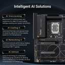 ASUS ProArt Z890-CREATOR WIFI Z890 LGA 1851 ATX Motherboard, Intel Core Ultra Processor Series 2 Ready, 16+2+1+2 stages, PCIe 5.0, DDR5, Thunderbolt 5 Type-C, 10+2.5 Gb LAN, WiFi 7, 5x M.2, AI OC