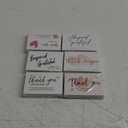 300PCS Thank You For Supporting My Business Cards, 6 Styles-2" x 3.5" Small Customer Appreciation Card for Shop, Online Retailers, Business Supplies and Local Stores