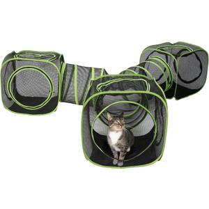 Kitty City Large Outdoor 3-Way Play Tunnel