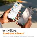 iGluz 4 Pack for iPhone 15 Screen Protector with 2-Pack Camera Lens Protector[99.99% HD Clear][9H Tempered Glass][Bubble Free][Easy Installation][Smooth Touch][Anti-fingerprint],4+2 Dual Protection