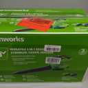 Greenworks 40V (230 MPH / 505 CFM) Cordless Brushless Leaf Blower/Vacuum with Bag, High Power, Lightweight & Quiet for Yard Debris Cleanup, Includes 5.0Ah Battery & Charger