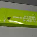 X-Large In-Drawer Bamboo Knife Block: 15 Slot (Holds 12-15 Knives) Empty Wooden Knife Holder for Kitchen Drawers - Cutlery Tray Organizer & Storage