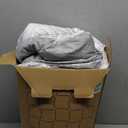 Bedsure Queen Comforter Set - Grey Bed Set, 3 Pieces Cute Floral Bedding, 1 Soft Reversible Botanical Flowers Comforter and 2 Pillow Shams