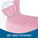 2 x Cot Sheets 31" x 75", 2 Pack Cot Size Sheet Fitted with Narrow Twin/Camp Bunk/Rvs Bunk/Guest Beds/Army Cots/Trifold Mattress, Super Soft Breathable Microfiber Bed Cover, Bottom Sheet, Pink