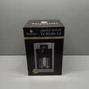 Tepoon 12-Cup Drip Coffee Maker With Lcd Touch Display, Programmable Coffee Pot Machine, Borosilicate Glass Carafe, Anti-Drip System, Stainless Steel & Black Electric Coffee Maker TCM180-1A