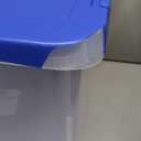 Bankers Box Heavy Duty Plastic File Box with Hanging Rails, Letter/Legal, 1 Pack (0086205)
