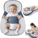 Baby Pillow (White Gray)