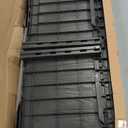 TARKARI 150 Gallon Lockable Resin Deck Box, Waterproof & UV-Resistant Outdoor Storage Box for Outdoor Cushion Storage, Garden Tools & Pool Accessories Storage, Black