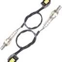 higherbro 2PCS Oxygen O2 Sensor 1 & 2 for 20112017 Jeep Compass Patriot 2.0L/2.4L;20012002 Dodge Dakota 2.5L Upstream + Downstream