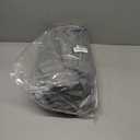 MAGZO Magnetic Thermal Insulated Door Curtain, 48" x 80", Upgraded Oxford Filled with Thicken Cotton, Weatherproofing Insulation Cover Blanket for Winter/Standard Entry Doors, Keep Cold Out, Grey (Gray)