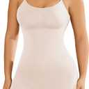 Womens Tummy Control Shapewear Seamless Full Bodysuit with Adjustable Straps Butt Lifting with Hook, Size: L/XL