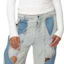 Sunzel Long Sleeve T Shirts for Women with Crew Neck, Double Lined Tops Slim Fit Basic Tee, Casual Undershirt Outfits (White)