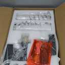 Wireless Wall Sconces with Remote Control, Battery Operated Wall Sconce Set of 2, Black & Gold Rechargeable Dimmable Wall Light for Bedroom Living room Bathroom Hallway Entryway Stairwell, 3000K