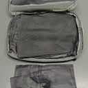 10 Set Compression Packing Cubes for Travel Essentials,Compressible Expandable Packing Cubes for Suitcase,OlarHike Luggage Organizer Bags for Travel,Handy Helper for Organizing Clothes(Gray)