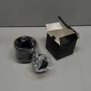 Car Cup Holder Expander Adapter with Offset Adjustable Base, Compatible with Yeti 14/24/36/46oz Ramblers, Hydro Flasks 32/40oz, Other Large Bottles Mugs in 3.5"-4.0", 1 Pack (Black)