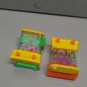 Gejoy 4 Pieces Water Games Handheld for Kid Waterful Ring Toss Handheld Game Water Toys Mini Retro Pastime Car Toys Fidget Autism for Children's Day Boys Girls Birthday Goodie Bags(Cute Style)