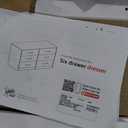 Signature Design by Ashley Finch Modern 6 Drawer Dresser with Ball-bearing Construction and Safety Stop, Black