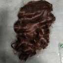 Brown 1920s Wig for Women Long Finger Wave Vintage Wigs Lady Synthetic Cosplay Costume Wig