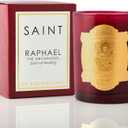SAINT Saint Raphael The Archangel Scented Candle with Prayer and Prayer Coin, Saint of Healing, Soy Coconut Aromatherapy Candle with 80 Hour Burn Time, Special Edition