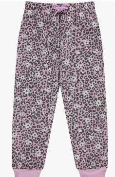 BTween Kids Girls Fashion Stretch Waist Ultra Soft Jogger Pants 7/8