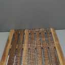 VaeFae Teak Shower Mat, Non-Slip Bath Mat, Luxury Spa Mat, Wooden Mat for Bathtub, 20 x 20 in