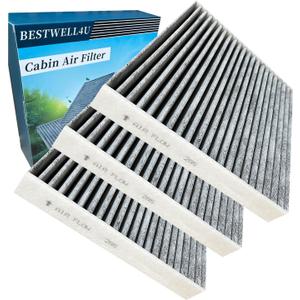 3 Pack BW285 Cabin Air Filter for Camry,Corolla,Corolla,Highlander,Prius,RAV4,Tundra,4Runner,Avalon,Replacement for CF10285,CP285