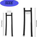 Box Carrying Strap with Handle - SnowGesh Portable Handle Securing Straps for Heavy Boxes, Moving Straps Adjustable H-Style Lifting Belt, Ideal for Moving, Luggage, Groceries