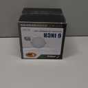 Amico 6 Pack 6 Inch 5CCT Ultra-Thin LED Recessed Ceiling Light with Junction Box, 2700K/3000K/3500K/4000K/5000K Selectable, 12W Eqv 110W 1050LM Brightness Dimmable Canless Wafer Downlight, ETL & FCC (White)