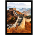 Picrit 15x19 Picture Frame, Photo Frame for Wall Mounting Display, Black