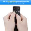 Voice Replacement for TCL-Android-TV-Remote,New Upgraded RC802V for TCL Smart TVs with Google Voice Function