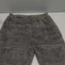 Mens Fleece Pajama Pants, Winter Warm Fuzzy Lounge Bottoms Long Soft Plush Fluffy Pj Pants with Pockets