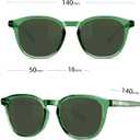 Bnus Polarized Sunglasses for Men and Women - Scratch-Resistant Corning Glass Lenses with UV Protection Sunglasses