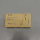 VssoPlor Wireless Mouse, 2.4G Slim Portable Computer Laptop Mouse with Nano Receiver Quiet Silent Optical Mice for Notebook, PC, Laptop, Computer-Black and Gold