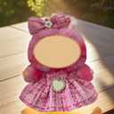 Outfits Clothes for 17cm Dolls, Accessories Overall Outfit Set for 17cm Dolls(No Doll) (Dolly Dusk Pink)
