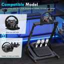 Slendor Racing Steering Wheel Stand for Logitech G920, G25, G27, G29 Wheel, Sim Racing Stand Driving Simulator Cockpit Pedal and Shifters Not Included.