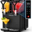 GSEICE 8L/2.1Gal Slushie Machine for Commercial & Home Use | Frozen Drink Maker for Slushy,Margaritas,Frappés,Milkshake and More
