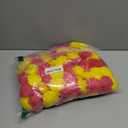 5 PC - 4.5 feet Marigold Garland | Indian/American Wedding Party Mantle Decoration | Faux Garlands Wedding Garland | Diwali Decoration | Spring Bush Floral | (Yellow Orange Dark)