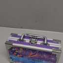 JYPS Mermaid Pencil Case for Kids, Portable Lock Box with Handle and Keychain, Cute Mermaid School Supplies, Back to School Gift for Girls