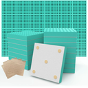 Acoustic Foam Panels, Sound Proof Foam Panels for Walls, Soundproofing Absorbing Panels Studio Noise Absorbing for Studio, Office, Home, 2" x 12" x 12"