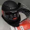 LS2 Helmets Centric Full Face Motorcycle Helmet (Blackout Matte Black - X-Small)
