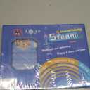 AIJUYE 3D Wooden Puzzles for Adults Marble Run Kit - 159pc 4 Steel Marbles Build Mechanical Maze Model STEM Toys for Teens Adults, 4hr Challenge, No Glue Needed & Desk Kinetic Art, Ages 14+