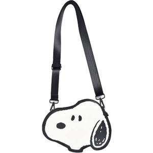 Peanuts Crossbody Bag, Mini Adjustable Shoulder Bag for Men and Women (Snoopy)