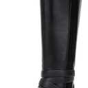 Vepose Women's Riding Knee High Boots Calf Tall Stretch Retro Low Heel 952 Boots with Zipper, Black, Size 9.5M US(CJY952 Black 09.5)