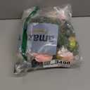 Sggvecsy 2Pcs 15.5Ft Artificial Rose Vine Fake Flower Garland Floral Garland Faux Silk Hanging Vine Rose Ivy Vines for Wedding Arch Party Wall Garden Ceremony Background Outdoor Decor (Pink)