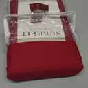 SureFit Duck Cotton Solid Dining Chair Slipcover (Claret Color) - Full Length Relaxed Fit High Back Chair Cover/Perfect for Adding Accents to Your Dining Room